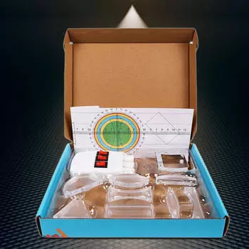 Демонстрационный инструмент для школы по модели физического отражения и преломления света