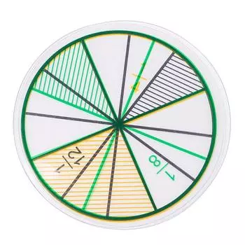 Демонстрационный образец вопроса «Оценка» Обучающая математическая игрушка Инструмент «Дроби» Игрушка «Дроби» 12 pcs