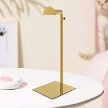 Демонстрационный стенд для женской сумки, съемный настольный держатель для сумки для розничной торговли Gold D Head