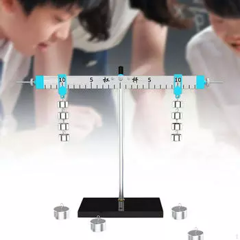 Демонстрация рычага и поддержки весов для балансировки. Портативный рычаг из алюминиевого сплава. Measuring Range 10