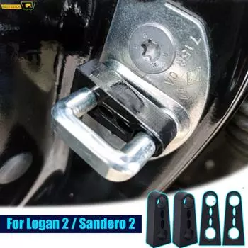 Демпфер дверного замка для Renault Logan 2/Sandero 2 2014-2022, звукоизоляция, звукоизоляция, тихий, глухой скрип, шум