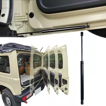 Демпфер задней двери Temiry для нового Jimny Stepless Stop JB64 JB74W Free Stop для Jimny Free Stop Открыватель двери Гидравлическая плотина Совместимость с осмотром транспортного средства чёрный