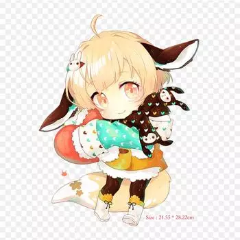 День благодарения аниме девушка Чиби Chibiusa гладить нашивки для одежды наклейки с аппликациями на одежду термочувствительная нашивка на заказ