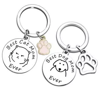 День благодарения, нержавеющая сталь, колье для кошек, собак, домашних животных, лучшая сумка для кошек/собак, мама, подвески, подарочные аксессуары 25mm