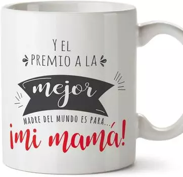 День матери испанский День матери Керамическая кружка для кофе Чайная чашка Мама Новая мама 301-400ml