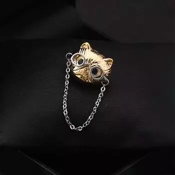 День Милые Мультяшные Очки Кошка Ниша Брошь Булавка Фиксированная Одежда Маленькая Кнопка Булавка Украшения Изысканные Аксессуары Для Животных