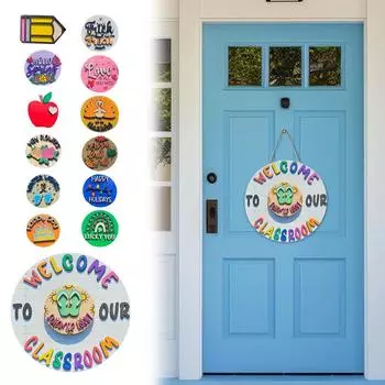 День независимости деревянные дверные таблички венок украшения дверные подвесные настенные украшения дома One Size