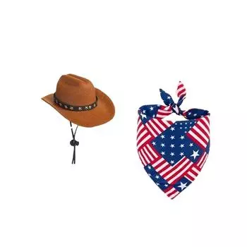 День Независимости Кукла Комплект Одежды Аксессуары Кукла Праздничный Набор Украшения One Size