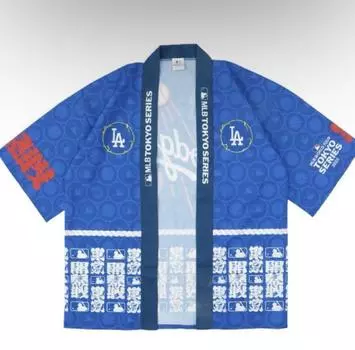 День открытия MLB 2025 Tokyo Series Goods Dodgers Happi Coat Japan