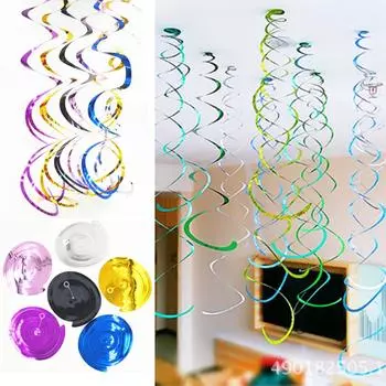 День рождения, свадьба, кулон, украшение для сцены, фон, винт, подвесной орнамент 1 pcs