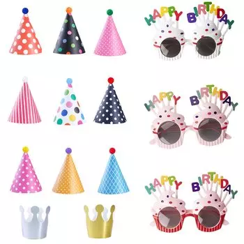 День рождения, вечеринка, день рождения, треугольник, смешной день рождения, украшение на день рождения, помпон, шар, день рождения, конус, набор для вечеринки по случаю дня рождения для взрослых и