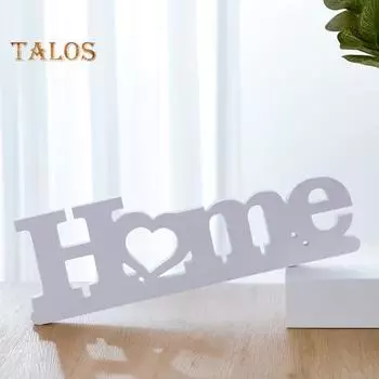 День святого Валентина центральный элемент отдельно стоящий белый домашний знак любви настольная буква орнамент для домашнего камина обеденный стол декор 1