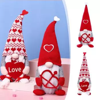 День Святого Валентина Купидон Любовь Безликая Кукла Рудольф Гном Витрина Кукла Подарок One Size