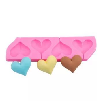 День святого Валентина любовь леденец ручной работы шоколад силиконовая форма DIY сердце помадка украшения торта розовый