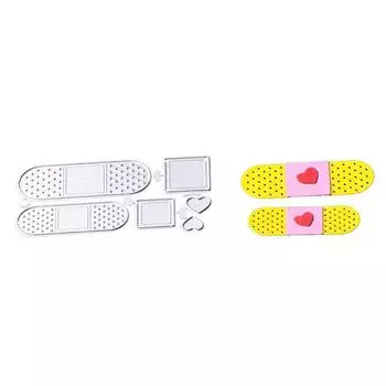 День святого Валентина Металлические штампы для резки для скрапбукинга своими руками Тисненый лейкопластырь с сердечком из углеродистой стали