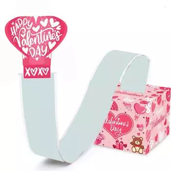 День святого Валентина вечеринка креативная выдвижная подарочная коробка для денег декоративная копилка для уникальных подарков One Size