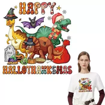 День тыквы Нашивки своими руками на одежде Счастливые животные Толстовки своими руками Топы Термопресс Моющиеся виниловые нашивки уровня A Термопресс