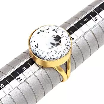 Dendritic Opal Gemstone Handmade Silver Jewelry 10