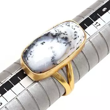 Dendritic Opal Gemstone Handmade Silver Jewelry 8