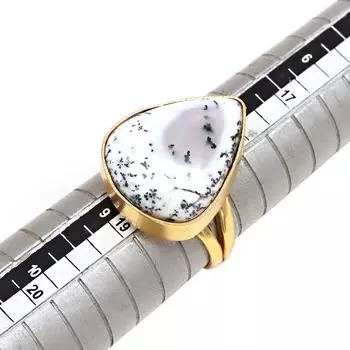 Dendritic Opal Gemstone Handmade Silver Jewelry 8