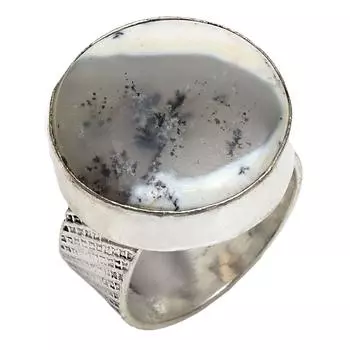 Dendritic Opal Gemstone Handmade Silver Jewelry 8