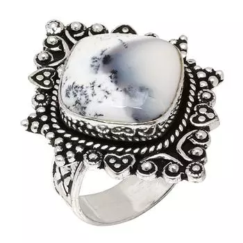 Dendritic Opal Gemstone Handmade Silver Jewelry 9