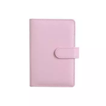 Денежная тетрадь «Cash Challenge» формата А6 с 6 отверстиями, розовая, 1 шт.