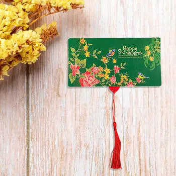 Денежный конверт на праздник Ид для празднования Рамадана Красный пакет Выпускной Flowers and Birds