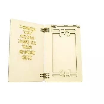 Денежный подарок на день рождения, Зажим для денег, Креативные пожелания, Подарки на день рождения, Деревянный зажим для денег, Украшения ручной работы, Настольные украшения, Памятные предметы чёрный