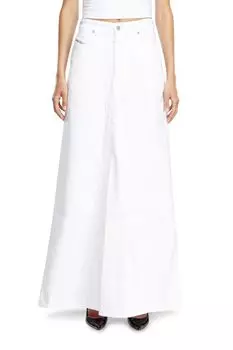 Denim Long Skirt A17537R68RN 101 White 25 [Diesel] Women s DE-PAGO-X белый