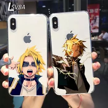Denki Kaminari My Hero аниме силиконовый чехол для Apple Iphone 12 Mini 11 Pro XS MAX X XR 6 7 8 Plus 6S 5 5S SE чехол для телефона ForiPhone 12 Mini