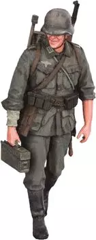 Dennis Miniatures Design Немецкий пехотный пулемет Генриха с треногой, набор из смолы DHM35F06 1/35