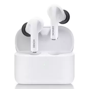 Denon AHC830NCW Совместимые с функцией шумоподавления полностью беспроводные наушники Белые AHC830NCWWTEM внутриканальные белый