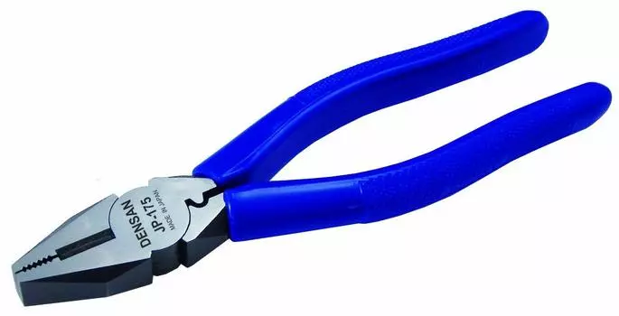 Densan electrician professional pliers (with crimping) JP-175