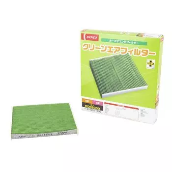 DENSO Car Air Conditioner Clean Air Filter DCC8003 High Dust Antibacterial and compatibility confirmation Filter, (014535-1990), Removal, PM2.5