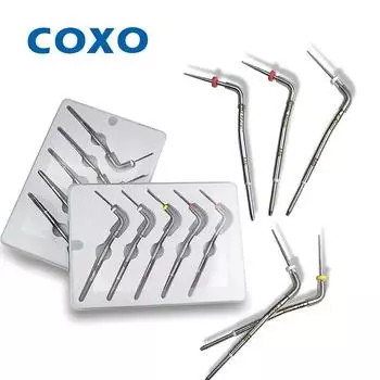 Dental COXO выпускает усовершенствованный гуттаперчевый пистолет с подогревом и набор из 5 насадок для эндодонтических систем пломбирования корневых каналов CHINA
