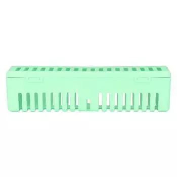 Dental Instrument Autoclave Box Plastic Dental Box Instrument Cleaning Container Green Green