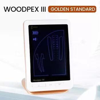 Дентальный апекслокатор Woodpex III Апекслокатор в режиме реального времени, эндодонтическое лечение Многочастотное апикальное положение, яркий ЖК-дисплей