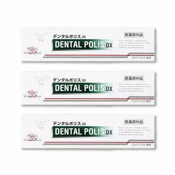 Dental Police DX 80 г Набор из 3 зубных паст Квази-лекарства