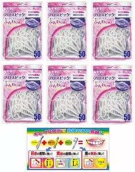 Dental Pro Fresh Floss Pick 50P 6P+Leaflet