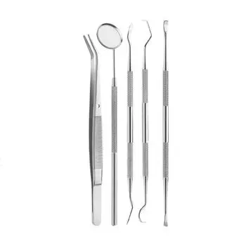Dental Teeth Whitening Kit Dentist Tooth Plaque Calculus Tartar Remover Tool Set