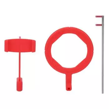 Dental X Ray Film Positioner Holder Professional Intra Oral X Ray Film Positioning System Kit Red