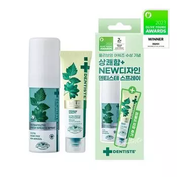 Dentiste Fresh Breath Spray 15 мл Awards Limited Edition (2023) (+ Мягкая зубная паста 20 г)