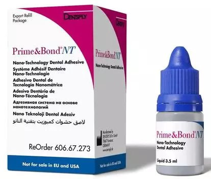 Dentsply Prime & Bond NT 3,5 мл Светоотверждаемый самовсасывающий стоматологический клей