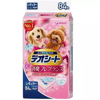 Deo Sheet Deodorizing Fragrance Floral Soap Scent Regular 84 pieces 84 pieces