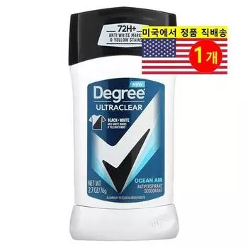 Deodorant Ultraclear Antiperspirant Black + White Ocean Air Fragrance, 1 шт, 76 г