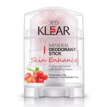 DEOKLEAR Минеральный дезодорант-стик 70 г. (Улучшение кожи) - Осветляющий формулер с экстрактом ягод годжи 70 g.