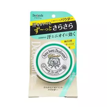 Deonatulle гладкий дезодорант-порошок для тела naonuri антиперспирант-порошок 15 г x 1 аромат герани