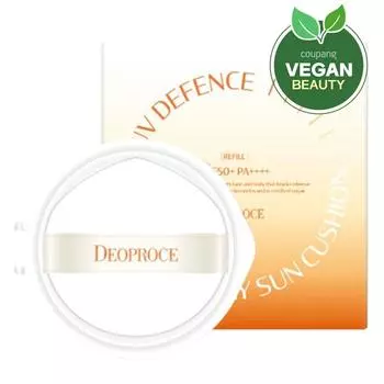 Deopro UV Defense All Day Sun Cushion SPF50+ PA++++ Refill, 25g, 1 piece