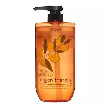 DEOPROCE ARGAN THERAPY MOIST SHAMPOO Увлажняющий шампунь для волос с аргановым маслом